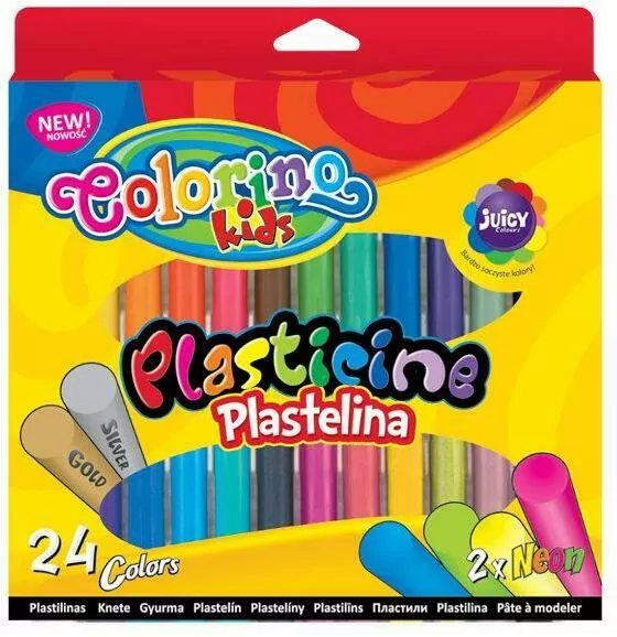 Plastelina Colorino Kids 24 kolory - tantis.pl