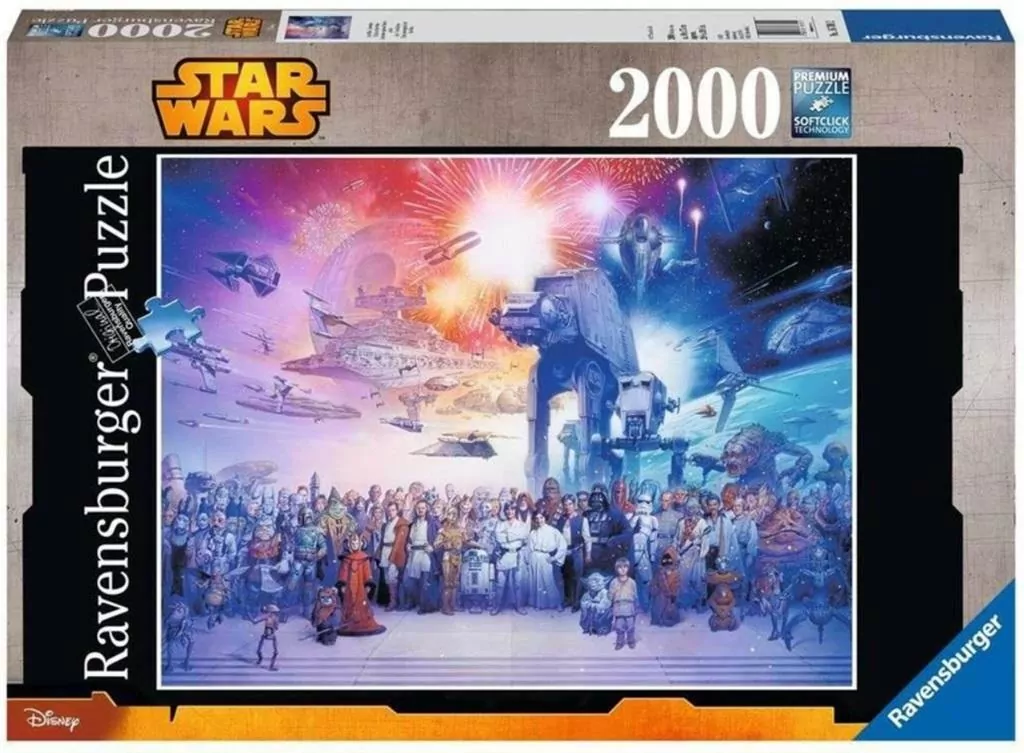Puzzle 2000 elementów Star Wars Wszechświat - tantis.pl