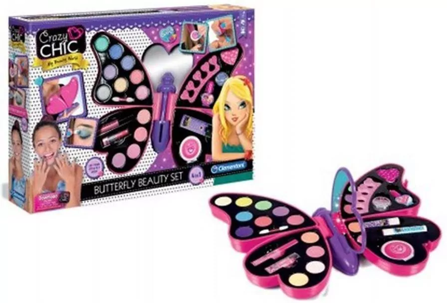 Crazy Chic. Motyl. Zestaw do makijażu - tantis.pl