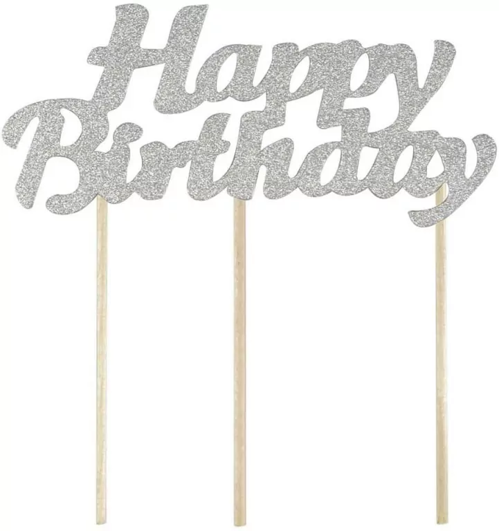 Piker srebrny. Happy Birthday - tantis.pl