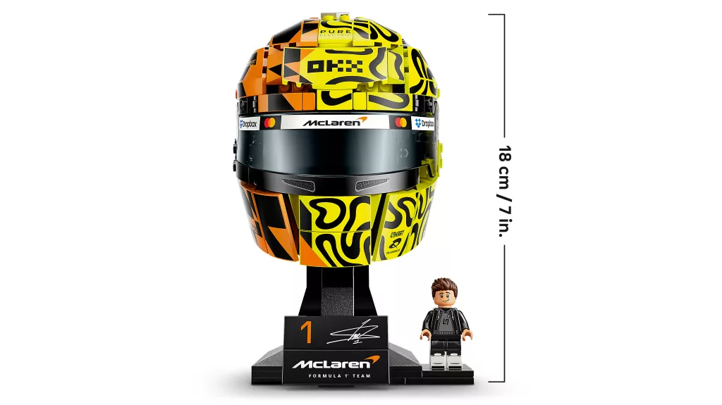 LEGO® Kask Lando Norris McLaren Mastercard F1® Team 43023 - tantis.pl