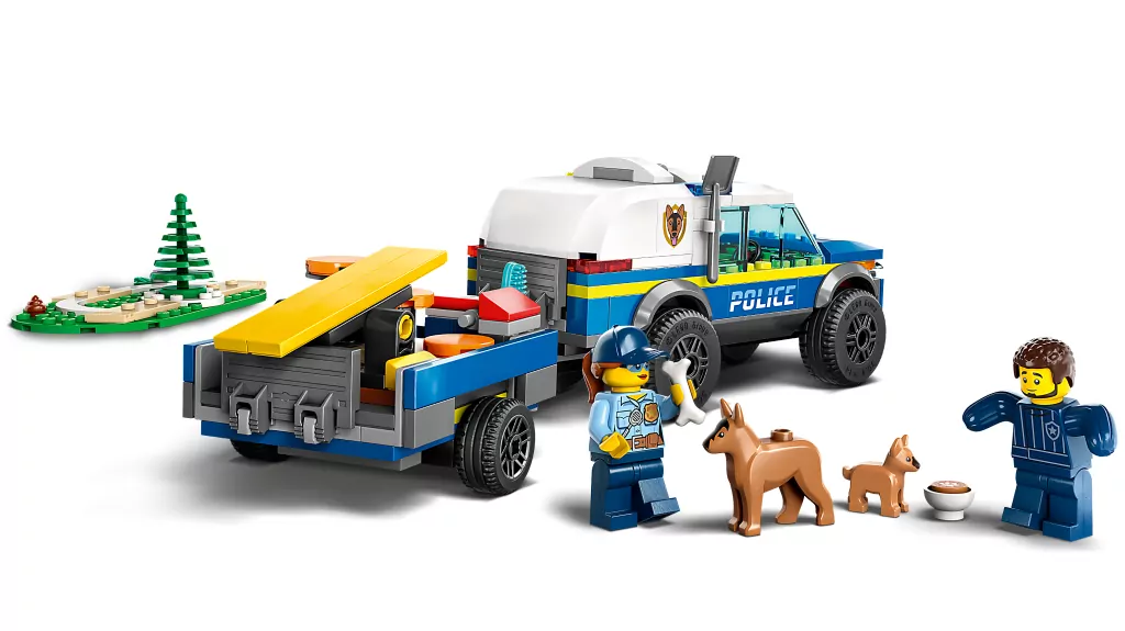 LEGO® City Police. Szkolenie psów policyjnych w terenie 60369 - tantis.pl