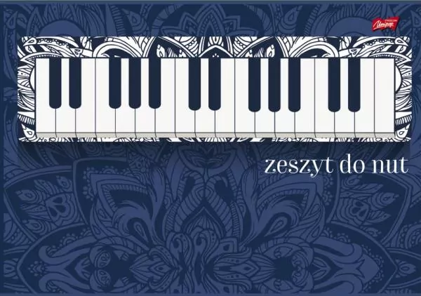 Zeszyt do nut A5/16K 1 sztuka - tantis.pl