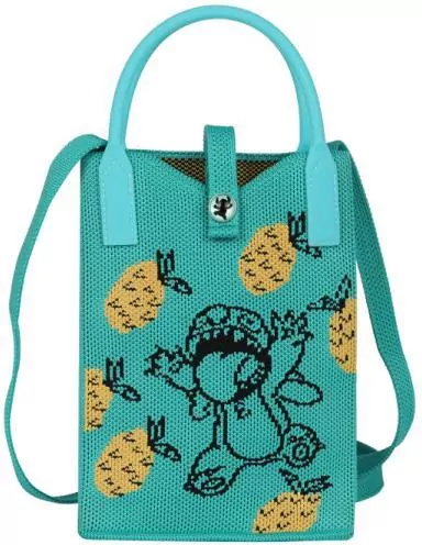 Torebka na ramię Disney Fashion Mint Stitch pastel - tantis.pl