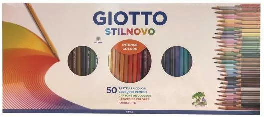 Kredki Stilnovo 50 kolorów Giotto - tantis.pl