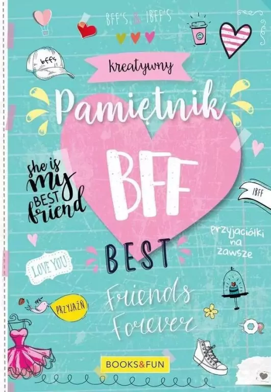 Kreatywny pamiętnik BFF w.2 - tantis.pl