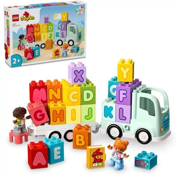 LEGO® DUPLO® Town. Ciężarówka z alfabetem 10421 - tantis.pl