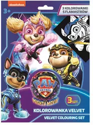 Zestaw kolorowanek z flamastrami Psi Patrol 8 elementów - tantis.pl