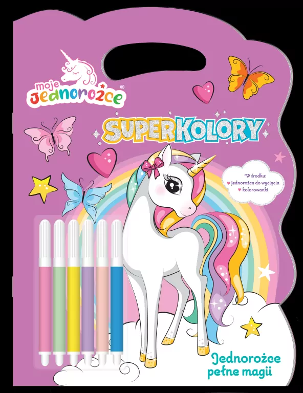 Moje Jednorożce. Jednorożce pełne magii. Superkolory - tantis.pl