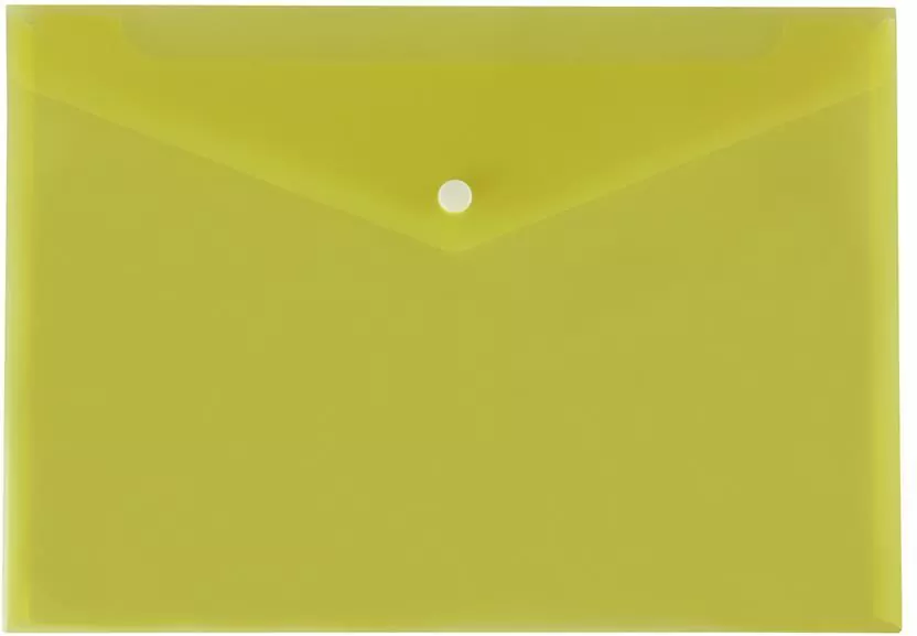 Teczka koperta A4 satyna żółta - tantis.pl