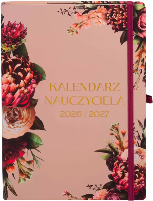 Kalendarz Nauczyciela 2026/27 A4 Sekrety Kwiatów - tantis.pl
