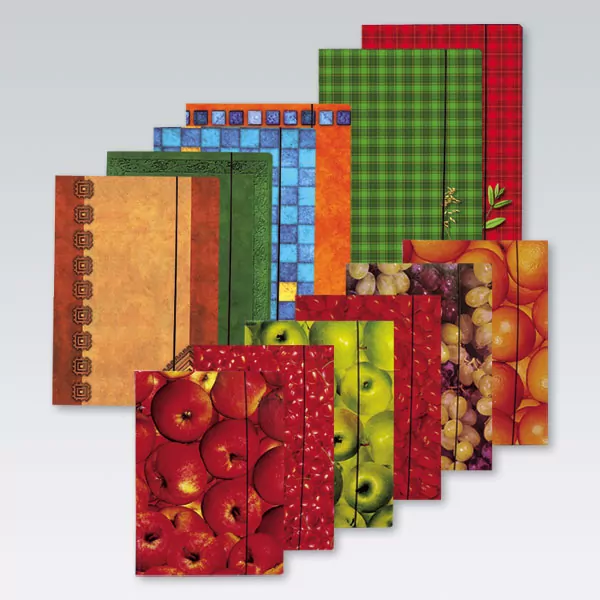 Teczka z gumką Kreska A4 (KR) - tantis.pl