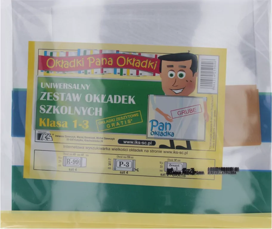Komplet okładek. Klasa 1-3 - tantis.pl