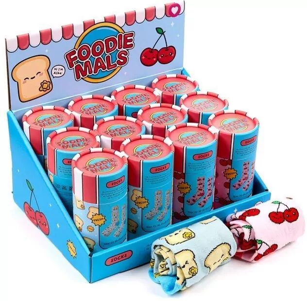 Skarpetki w tubie Foodiemals MIX - tantis.pl
