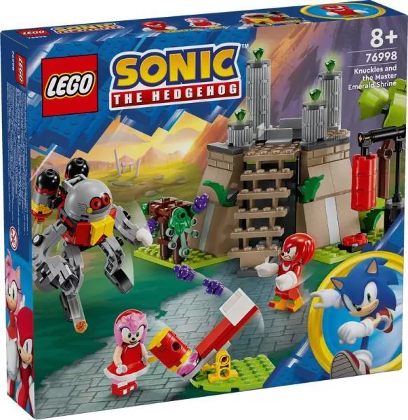 LEGO® Sonic the Hedgehog. Knuckles i świątynia Master Emerald 76998 - tantis.pl