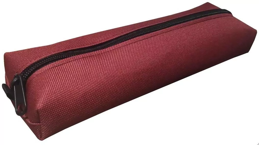 Piórnik szkolny NS01 bordowy - tantis.pl