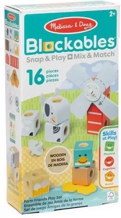 Mellisa&Doug: Blockables - Na farmie - tantis.pl