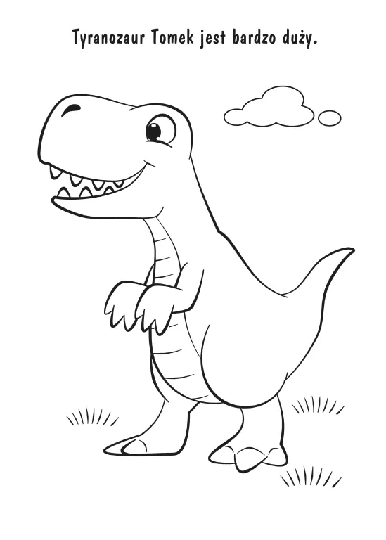 Dinozaury. Moja kolorowanka - tantis.pl