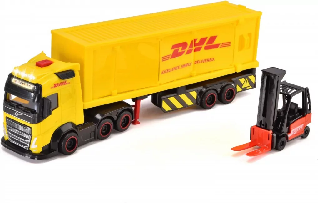 City ciężarówka z naczepą DHL 35cm - tantis.pl