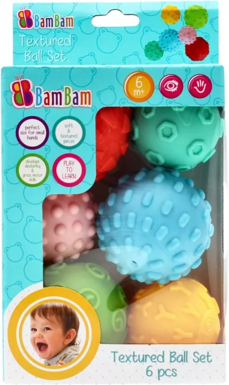 Zabawka sensoryczna kule BAM BAM - tantis.pl
