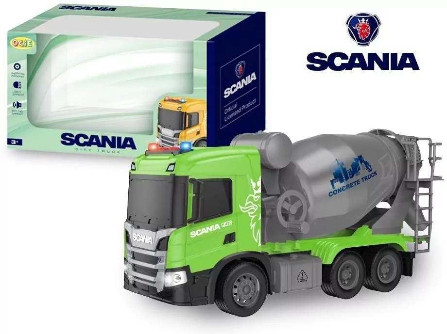 Auto miejskie betoniarka Scania - tantis.pl