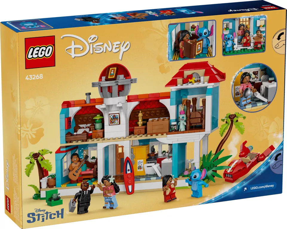 LEGO® Domek na plaży Lilo i Stitcha 43268 - tantis.pl