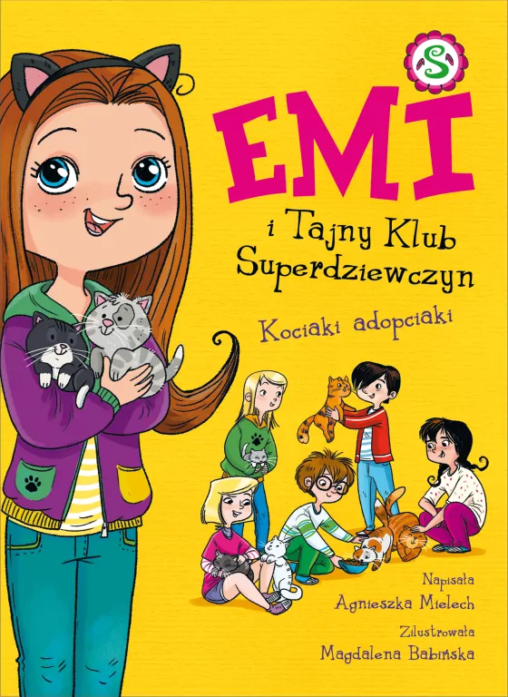 Kociaki adopciaki. Emi i Tajny Klub Superdziewczyn. Tom 14 - tantis.pl