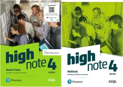 High Note 4. Pakiet: Student's Book with Online Resources (Podręcznik) / Workbook (Ćwiczenia).  Poziom B2/B2+. Język angielski