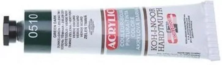 Farba akrylowa 40 ml ciemnozielony - tantis.pl