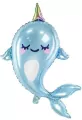 Balon foliowy Narwal 53x87cm - tantis.pl
