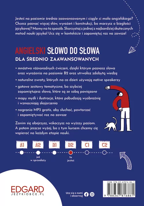 Angielski. Słowo do słowa. Dla średnio zaawansowanych. Poziom B2 - tantis.pl