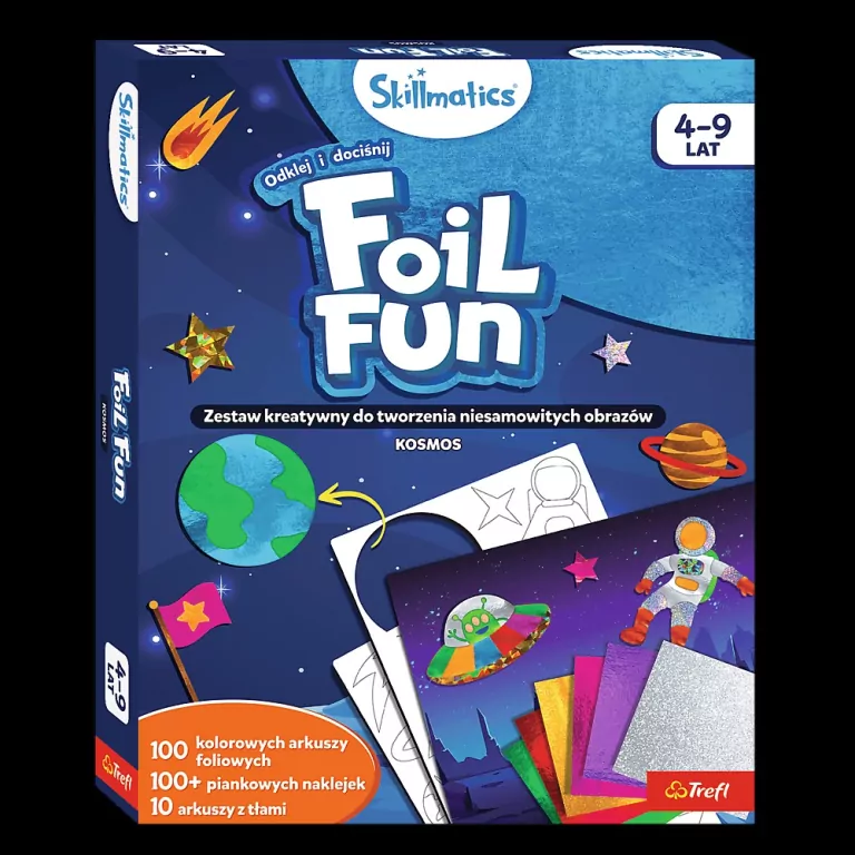 Zestaw Skillmatics Foil Fun Kosmos TREFL - tantis.pl