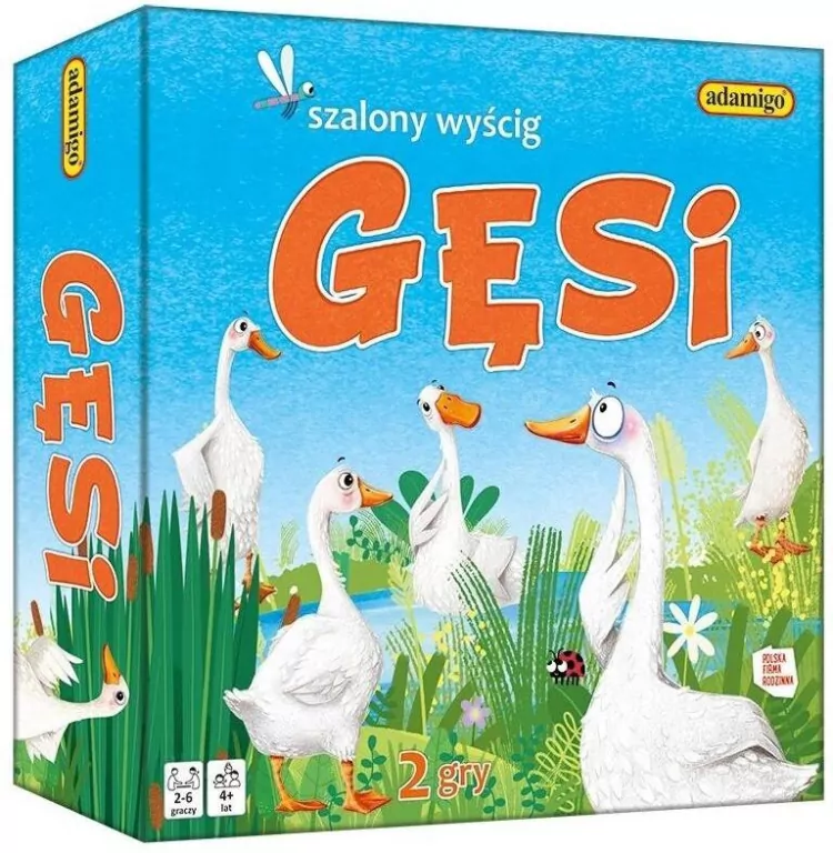 Gęsi - szalony wyścig - tantis.pl