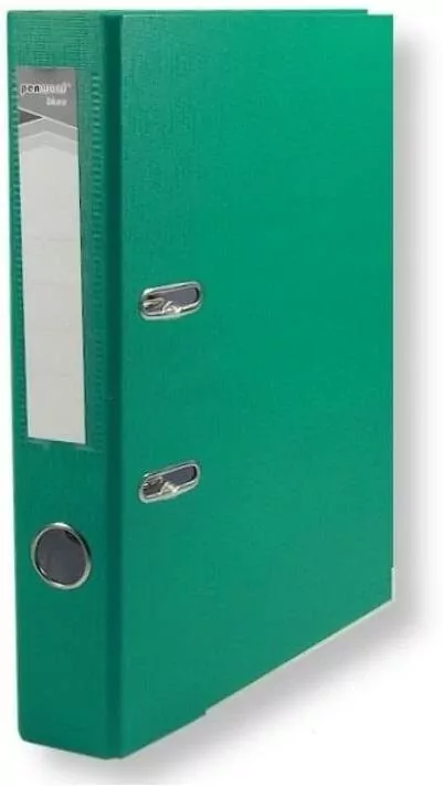 Segregator A4 z okuciem 5cm zielony - tantis.pl