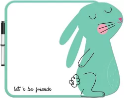 Tablica suchościeralna. Królik