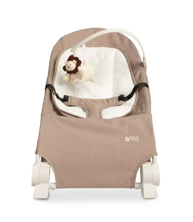 Caretero Leżaczek Pine brown - tantis.pl