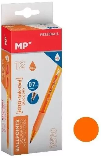 Długopis żelowy pomarańczowy - tantis.pl