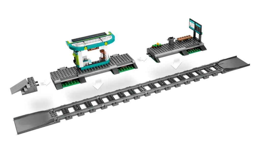 LEGO® City. Tramwaj miejski ze stacją 60423 - tantis.pl