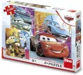Puzzle 3x55 Auta Cars Kumple - tantis.pl