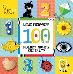 Moje pierwsze 100 SŁÓW. Kolory, numery, kształty