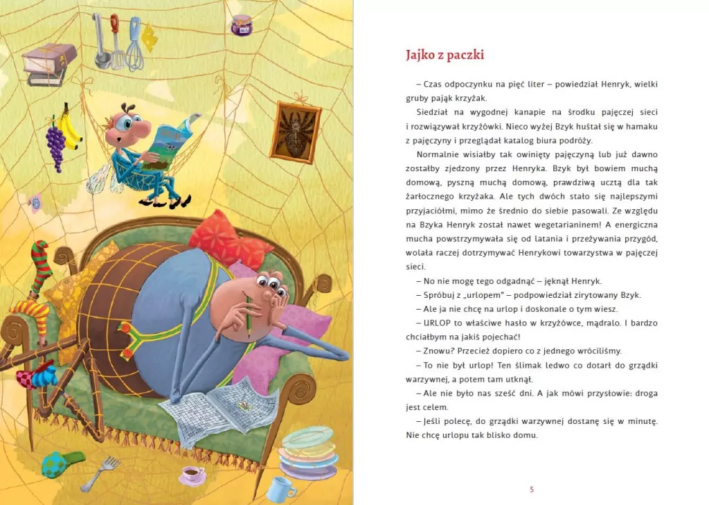 Dwóch i pół. Pająk i mucha. Tom 4 - tantis.pl