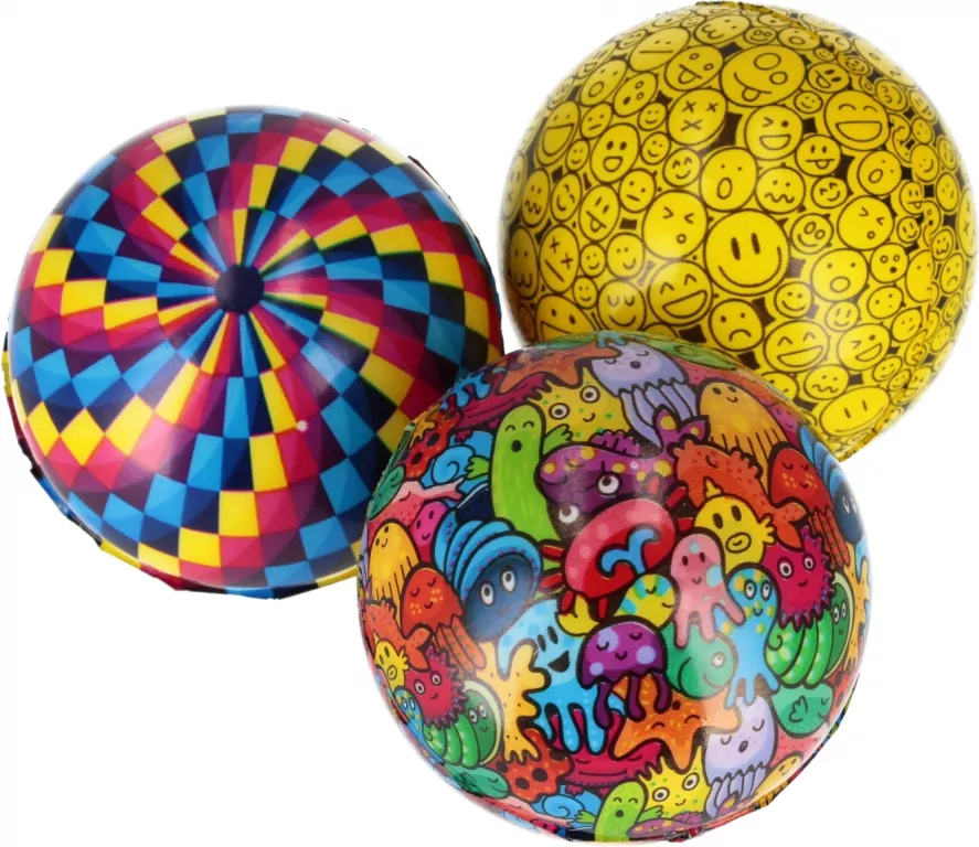 PILKA ODBIJAJACA 10CM MIX3 MC 12/144 - tantis.pl