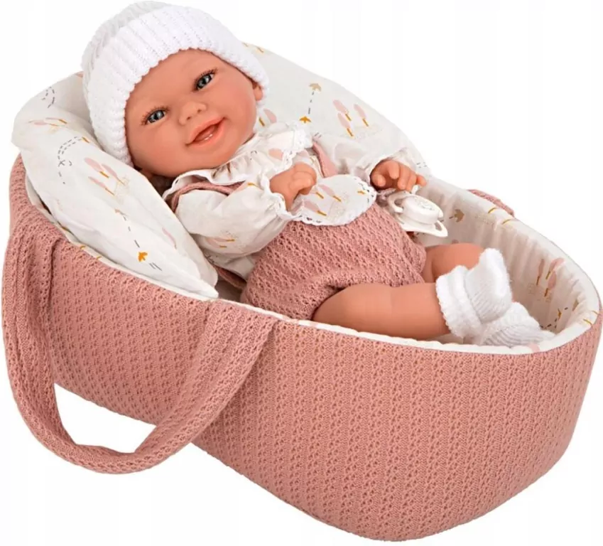 Lalka hiszpańska bobas dziewczynka 33cm. - tantis.pl