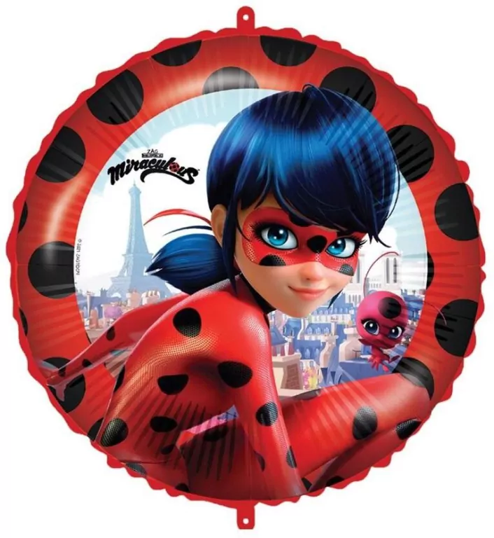Balon foliowyt Miraculous Ladybug 46cm - tantis.pl