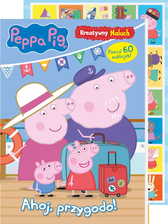 Świnka Peppa. Ahoj, przygodo! Kreatywny maluch 9 - tantis.pl