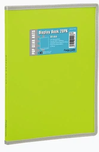 Album ofertowy A4 20 koszulek jasny zielony - tantis.pl