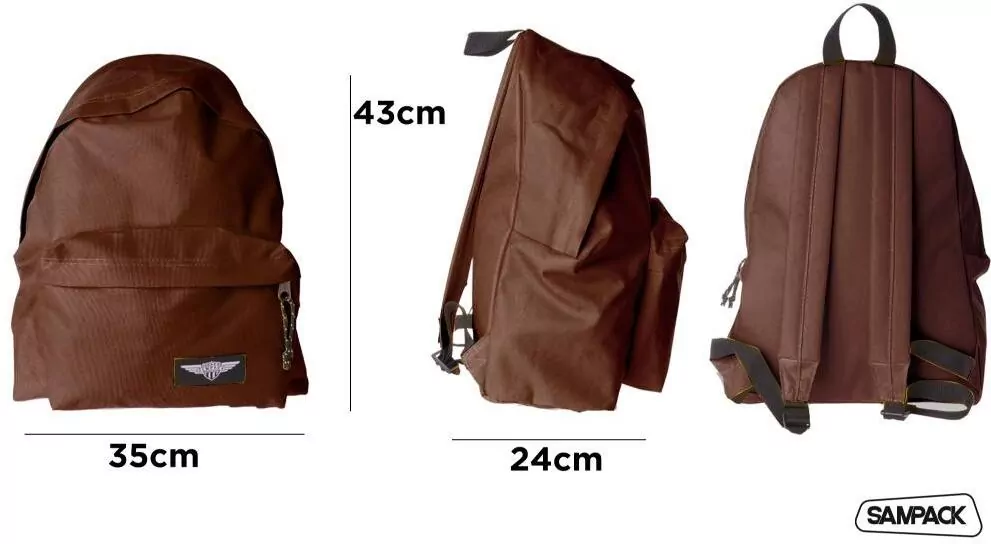 Plecak Sampack brązowy - tantis.pl