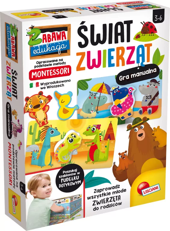 Montessori Świat zwierząt - tantis.pl
