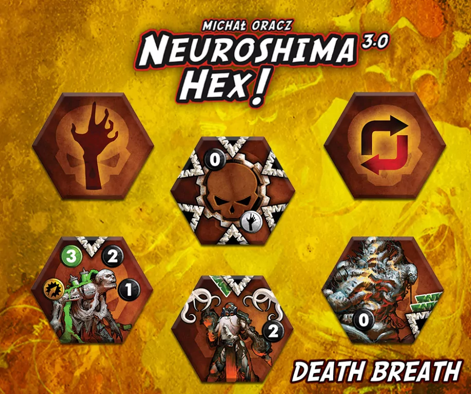 Neuroshima HEX! 3.0. Death Breath. Dodatek do gry - tantis.pl