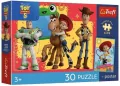 Puzzle 30 Toy Story 5 + plakat TREFL - tantis.pl